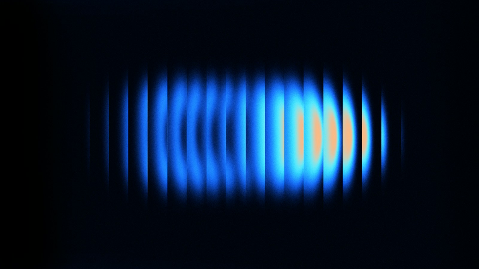 Visual abstracto de ondas y energía electromagnética relacionado con la radiofrecuencia